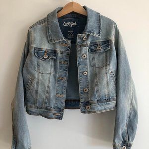 *CLOSET CLEANOUT* Cat & Jack Denim Jeans Jacket size M 7/8 kids